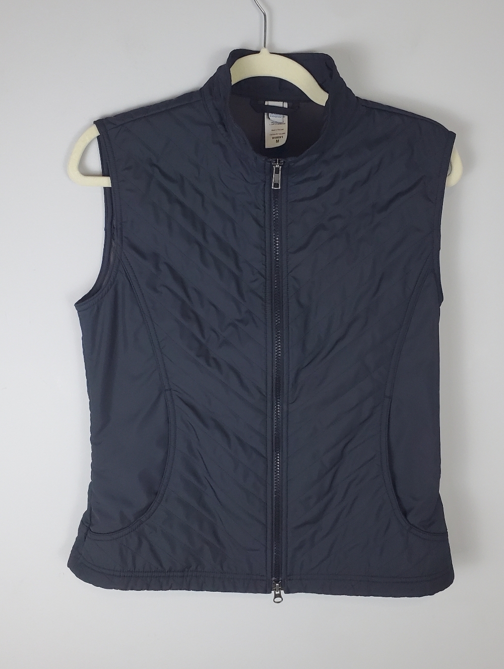 WATER GIRL PATAGONIA WOMEN'S FLEECE LINED VEST SIZE MEDIUM BLACK